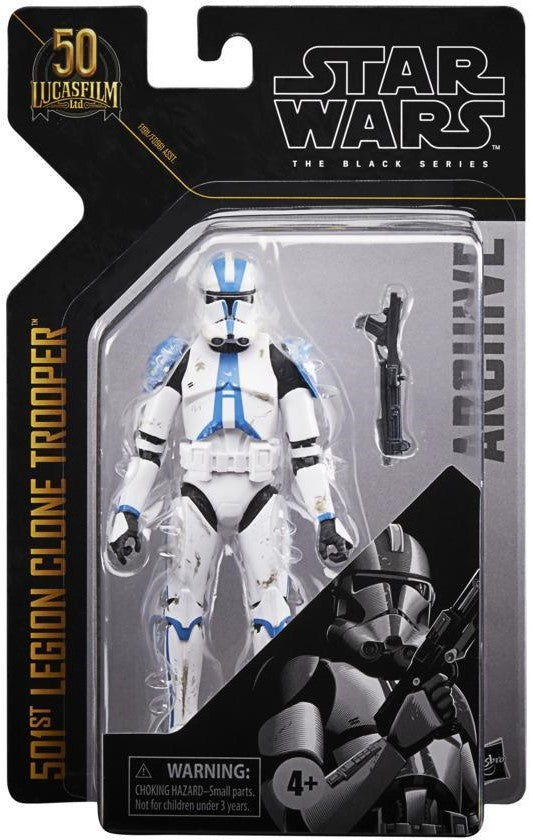 Star Wars The Black Series Archive Figure: 501st Legion Clone Trooper (Lucasfilm 50th Anniversary)