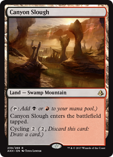 Magic The Gathering - Canyon Slough - Amonkhet