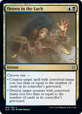 Magic The Gathering - Drown in the Loch - Throne of Eldraine