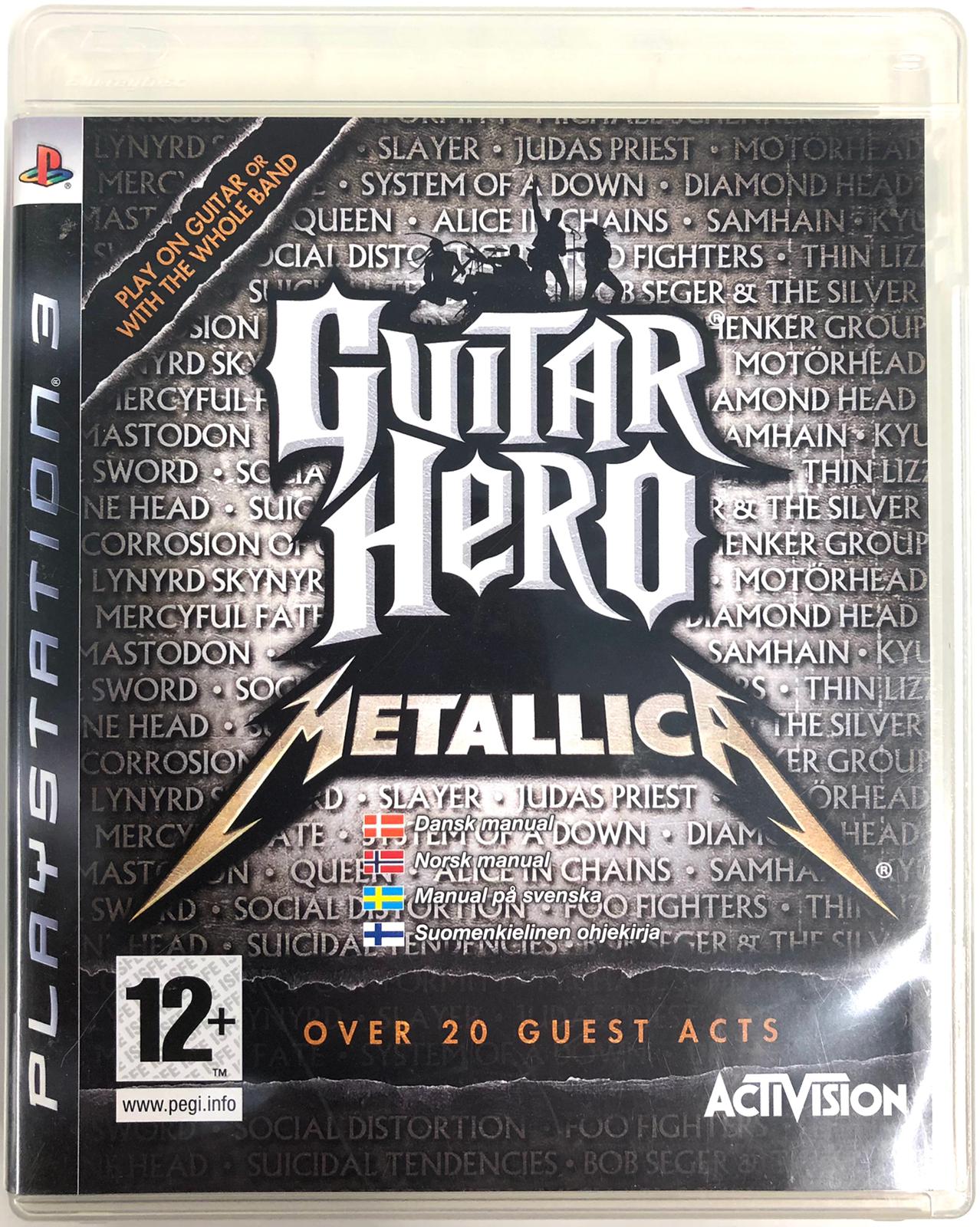 PS3 - Guitar Hero Metallica - Playstation 3