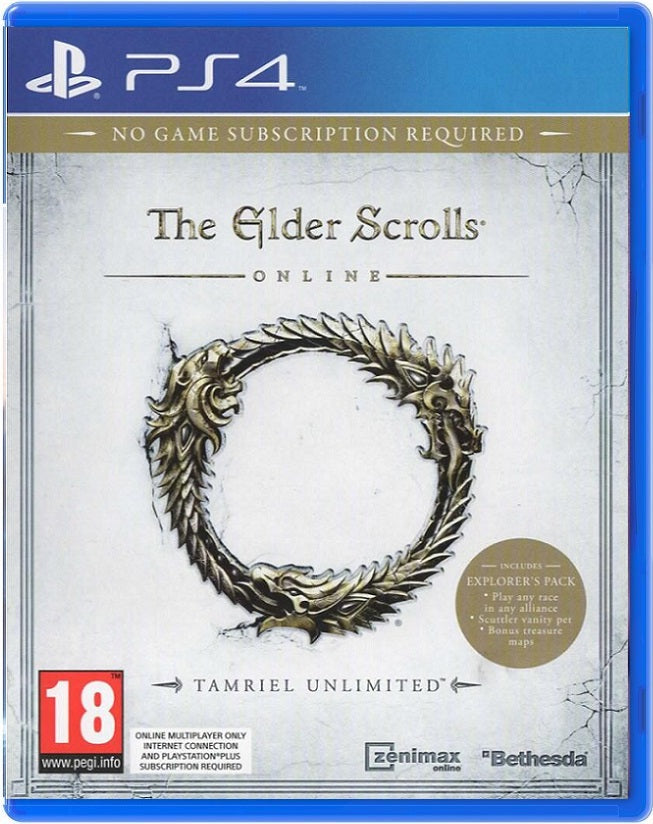 PS4 - The Elder Scrolls Online - PlayStation 4