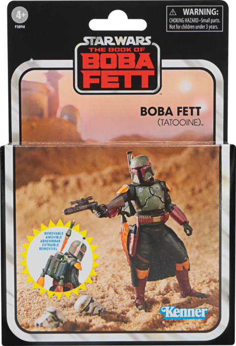 Star Wars The Vintage Collection Figure: Deluxe Boba Fett (Tatooine) (Pre-Order)