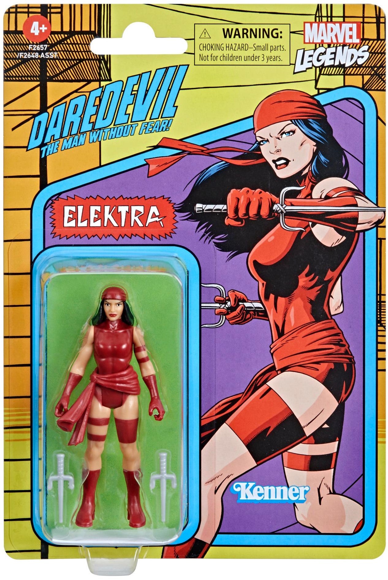 Marvel Legends Kenner Figure: Elektra 9.5cm