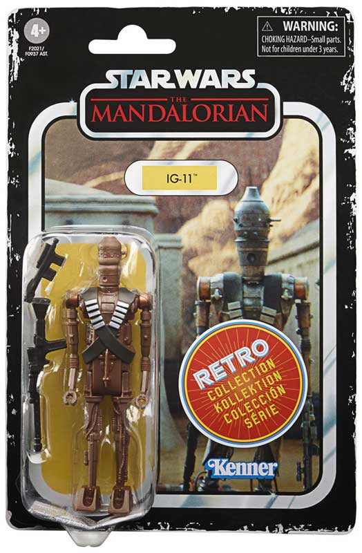 Star Wars Kenner Figure: IG-11 9.5cm (Retro Collection)