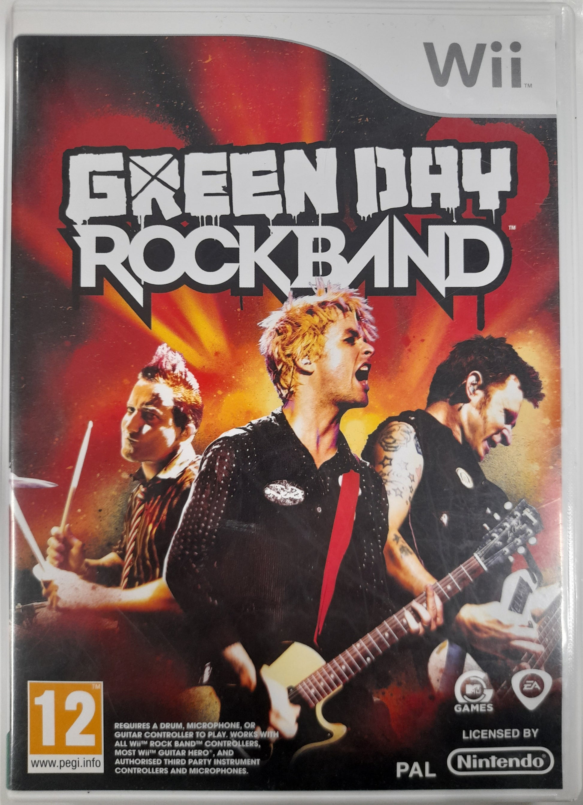 Green Day Rockband - Nintendo Wii [used]