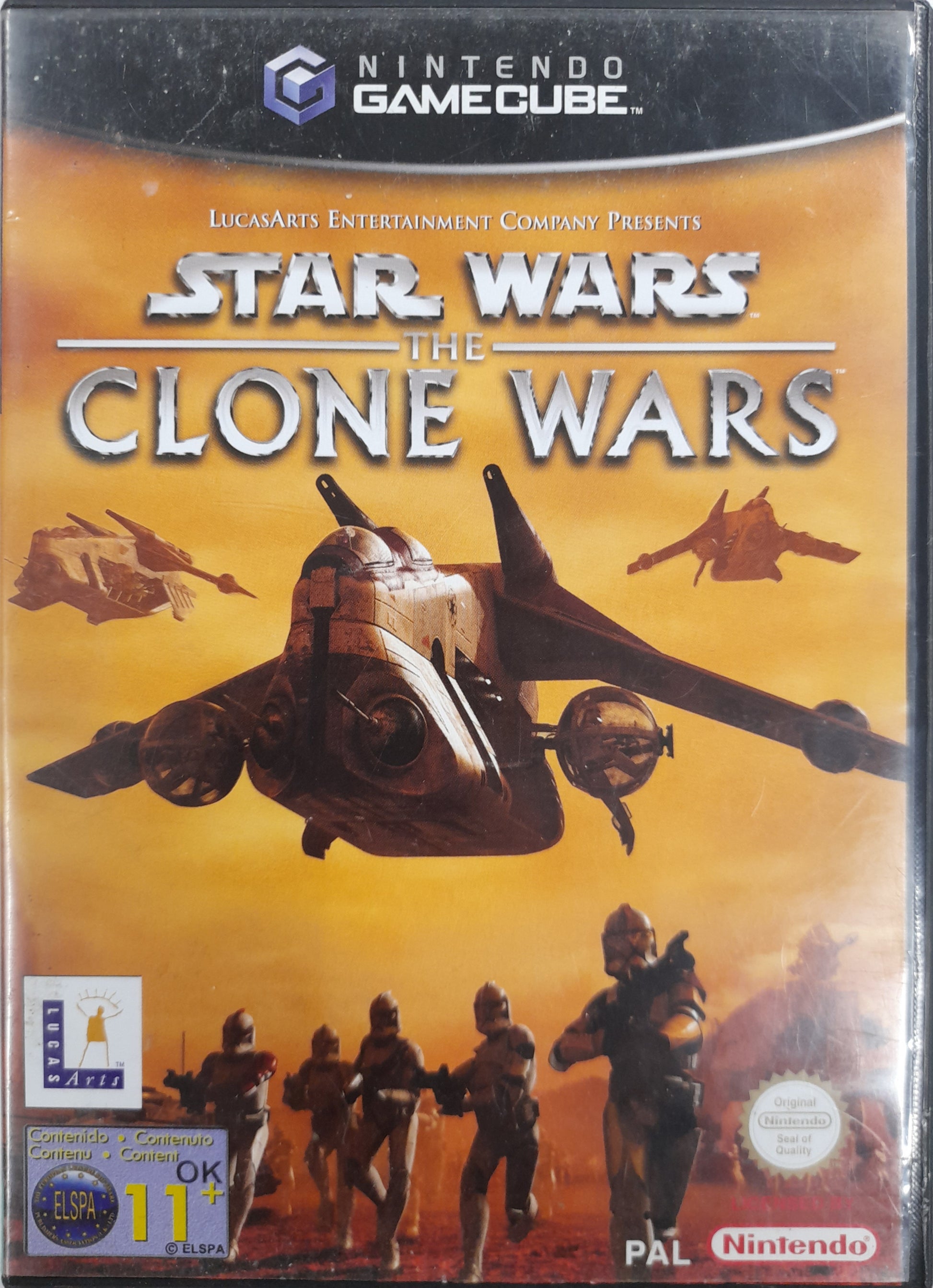 Star Wars The Clone Wars - Nintendo Gamecube [used]