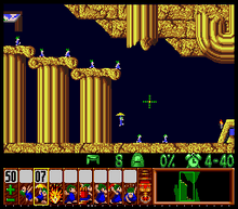 Load image into Gallery viewer, Lemmings (Loose) - Super Nintendo SNES
