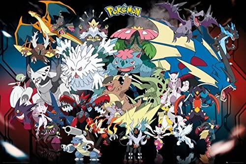 Pokémon - Mega Evolutions Poster 91.5 x 61cm