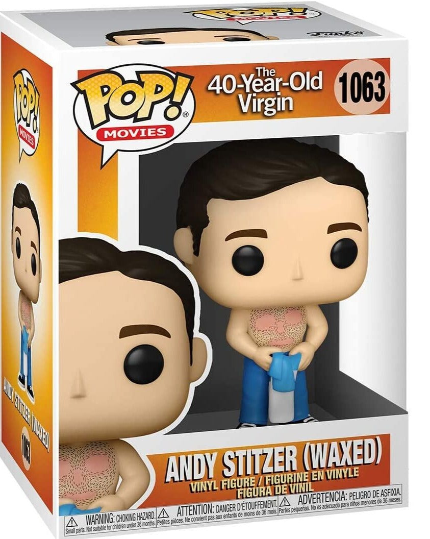 Funko POP! - Movies - The 40-Year-Old-Virgin - Andy Stitzer (Waxed) #1063