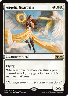 Magic the Gathering - Angelic Guardian - Magic 2019 Gift Pack (FOIL)