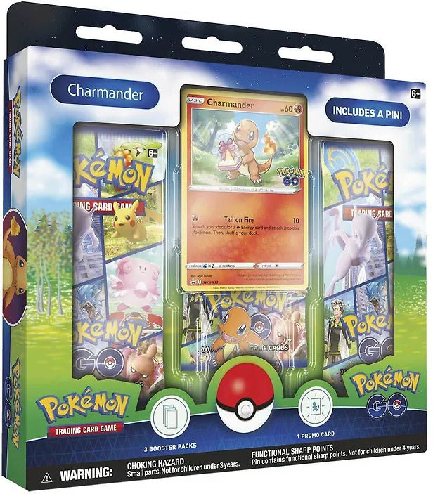 Pokémon TCG - Pokémon Go Pin Collection Box (Charmander)