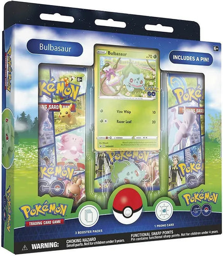 Pokémon TCG - Pokémon Go Pin Collection Box (Bulbasaur)