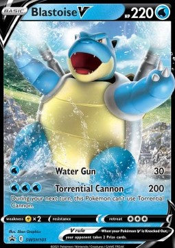 Pokémon TCG: Blastoise V SWSH101 - Sword & Shield Black Star Promos