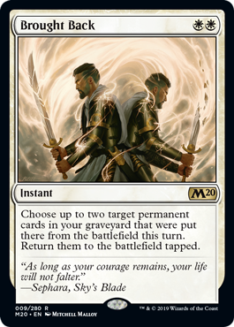 Magic the Gathering - Brought Back - Core Set 2020