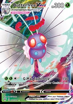 Pokémon TCG: Butterfree VMAX 2/189 - Sword & Shield Darkness Ablaze