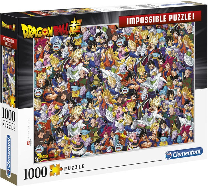 Dragon Ball Impossible Puzzle - 1000 pieces - Clementoni