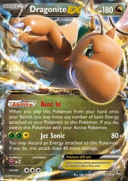 Pokémon TCG: Dragonite EX 74/111 - X & Y Furious Fists