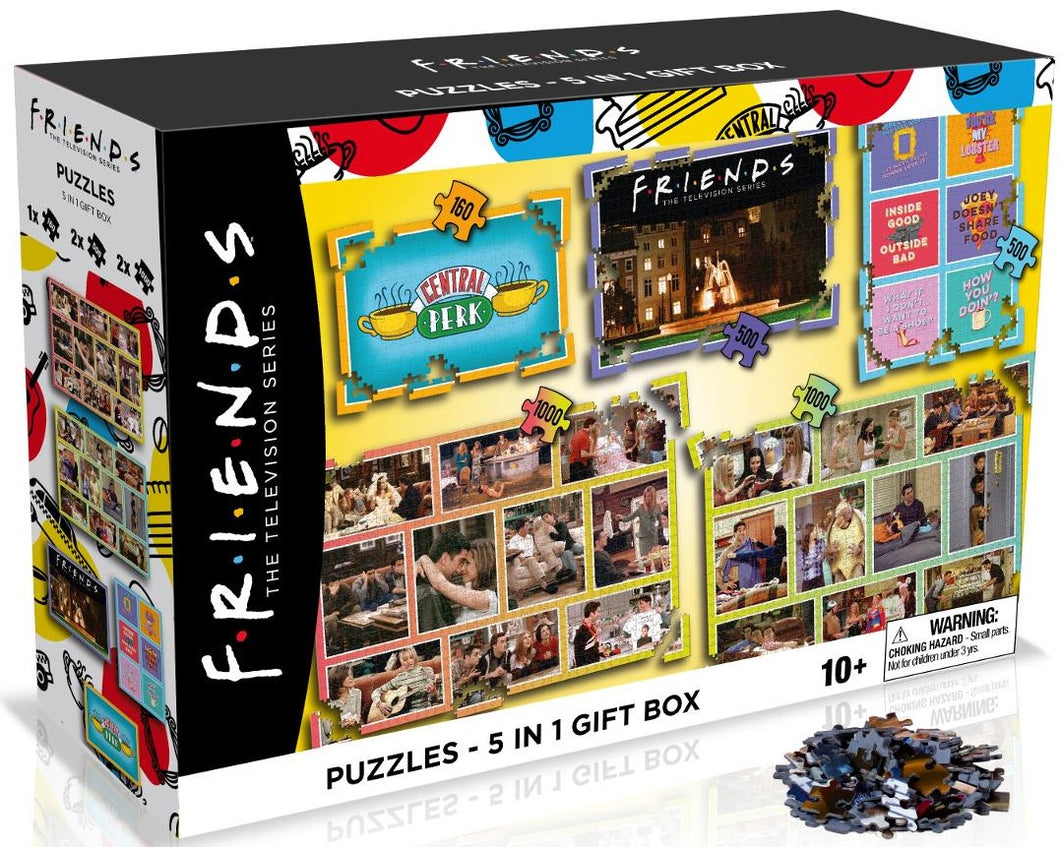 Friends - 5 in 1 Gift Box Puzzle