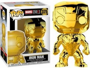 Funko POP! Marvel Studios First Ten Years - Iron Man (Gold Chrome) #375