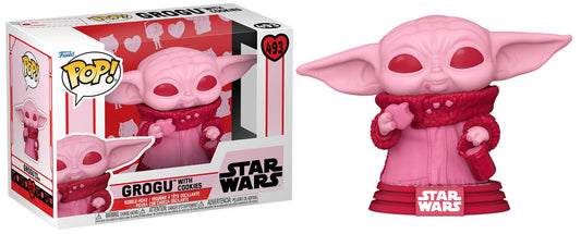 Funko POP! Star Wars Grogu with cookie (Valentine's Edition) #493