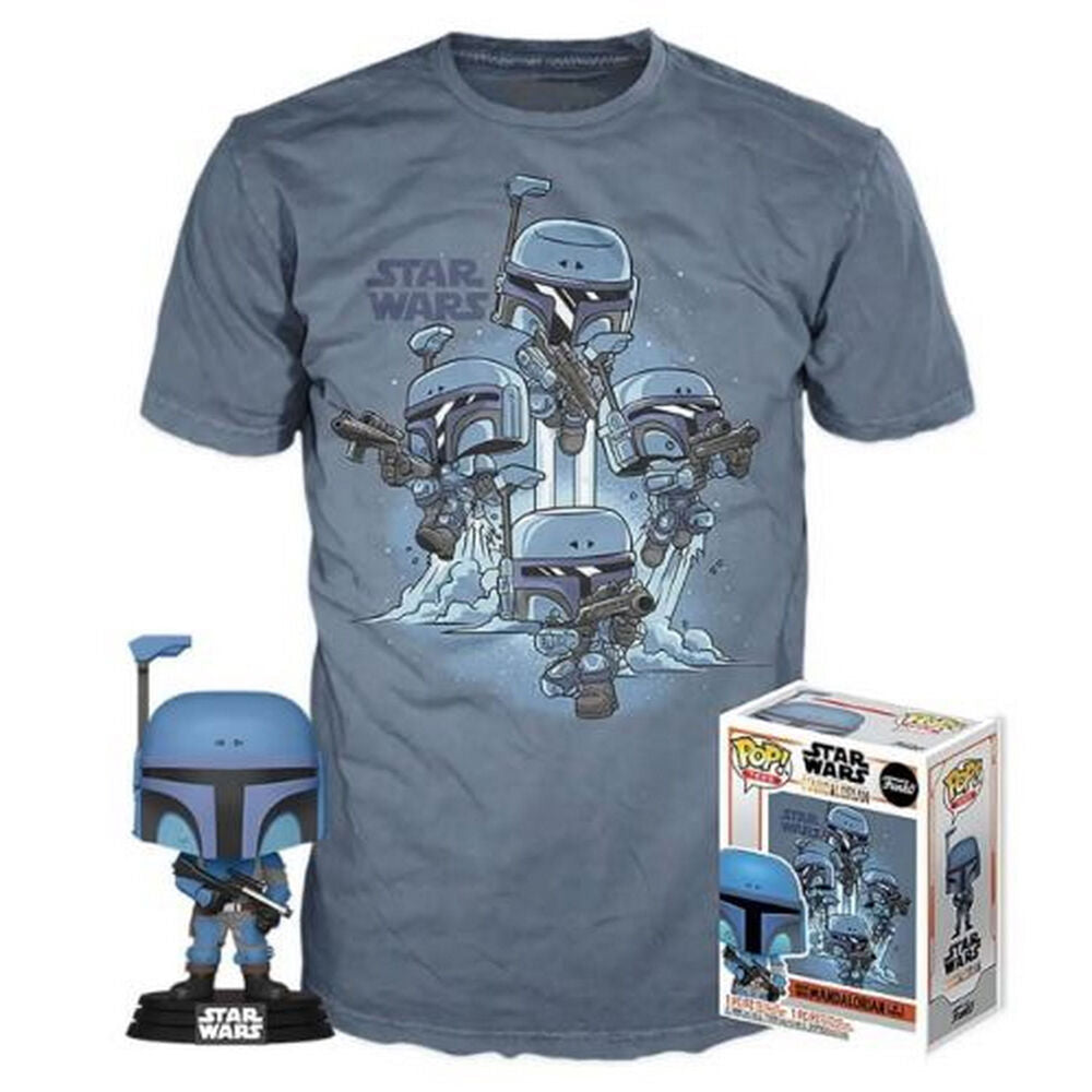 Funko POP! & T-Shirt: Star Wars Mandalorian