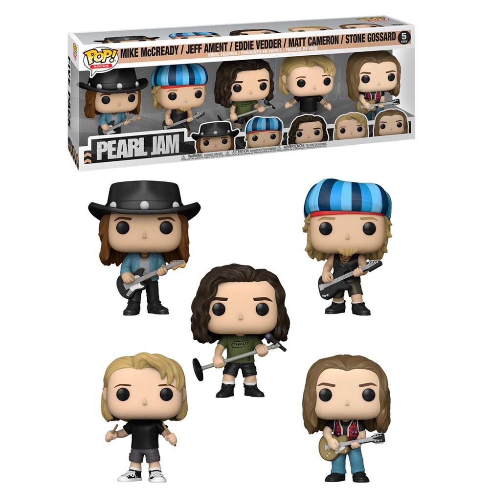 Funko Pop! Pearl Jam 5-pack Special