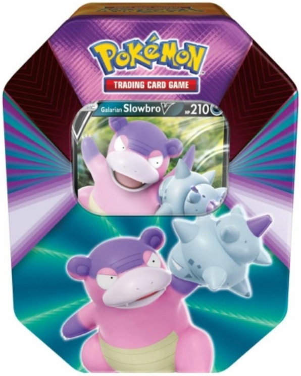 Pokémon TCG: V Forces Tin - Galarian Slowbro V