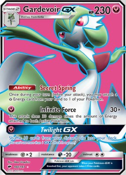 Pokémon TCG: Gardevoir GX 140/147 - Sun & Moon Burning Shadows