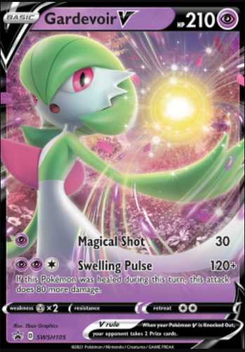 Pokémon TCG: Gardevoir V SWSH105 - Sword & Shield Black Star Promos