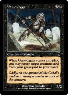 Magic the Gathering - Gravedigger - Odyssey