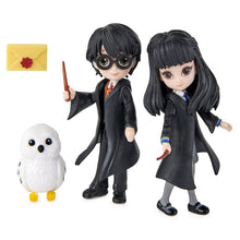 Load image into Gallery viewer, Harry Potter - Wizarding World Magical Minis - Friendship Set: Harry, Cho and Hedwig
