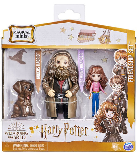 Harry Potter - Wizarding World Magical Minis - Friendship Set: Herminone, Hagrid and Fang