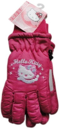 Hello Kitty winter gloves ( ages 8-10 )