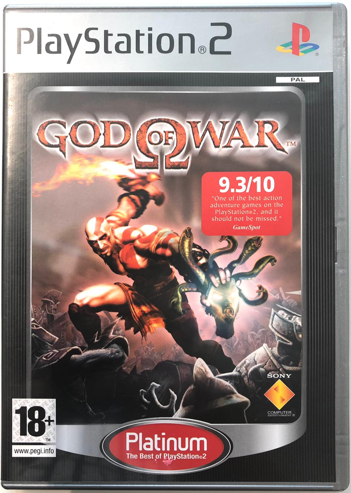PS2 - God of War - Playstation 2 [used]