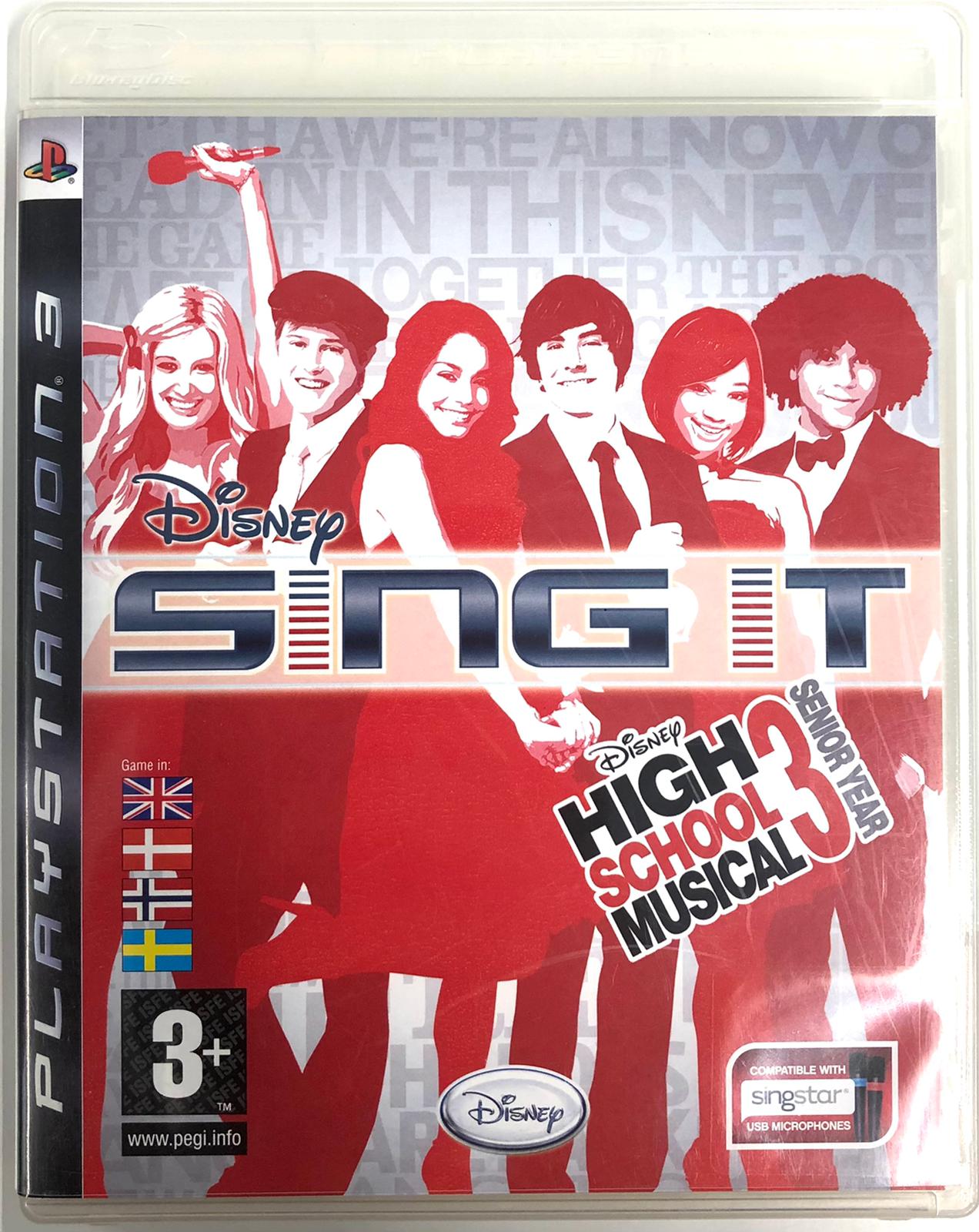 PS3 - Disney Sing It High School Musical 3 Senior Year - Playstation 3 [used]