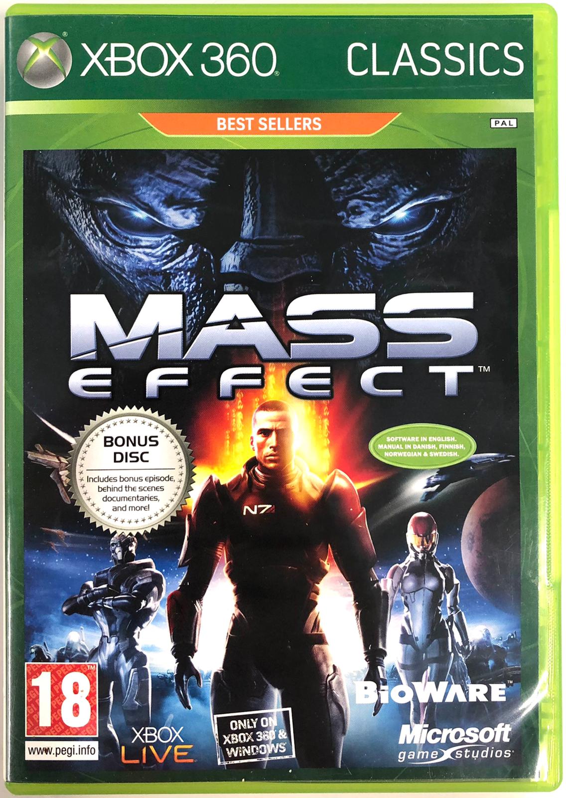 Mass Effect (Classics) - Xbox 360 [used]