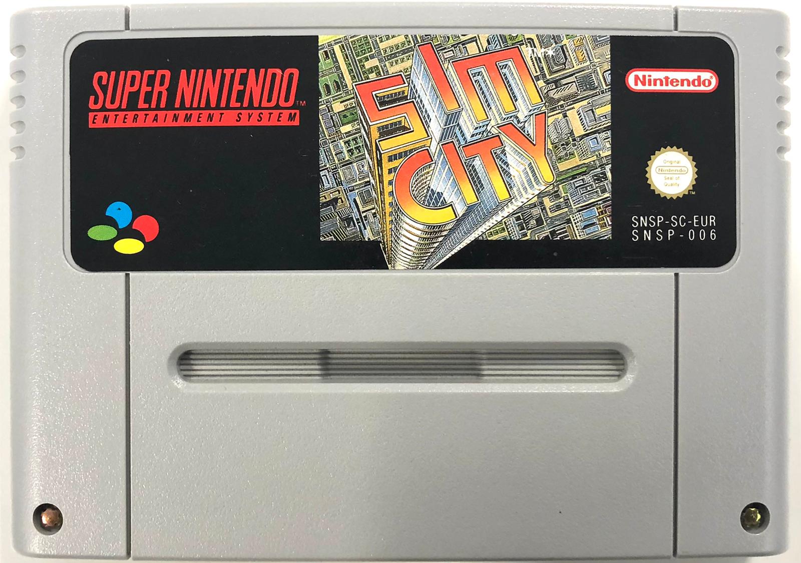 Sim City (Loose) - Super Nintendo SNES