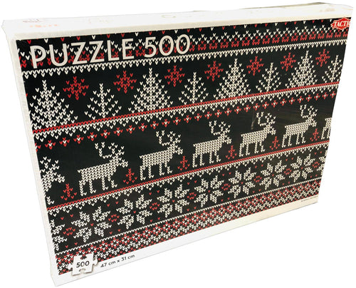 Tactic Puzzle 500 - Christmas Reindeers