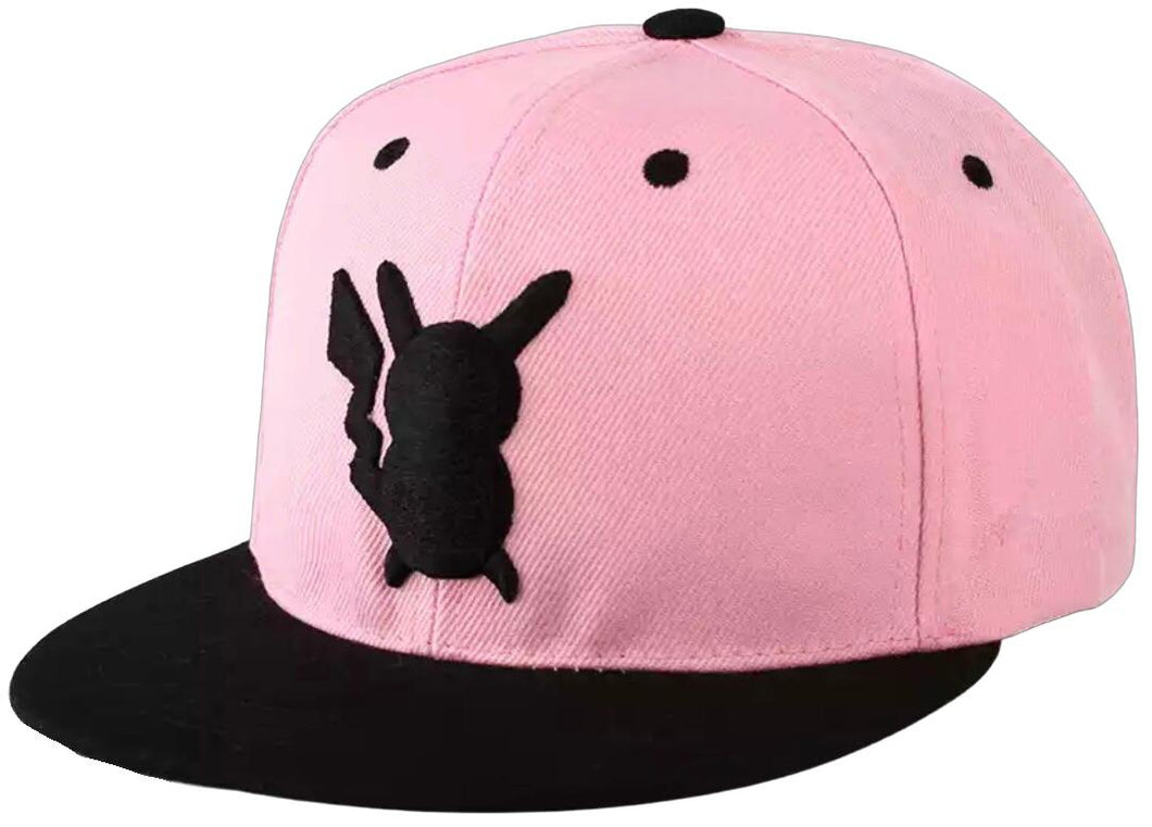 Pink/Black Pikachu Cap