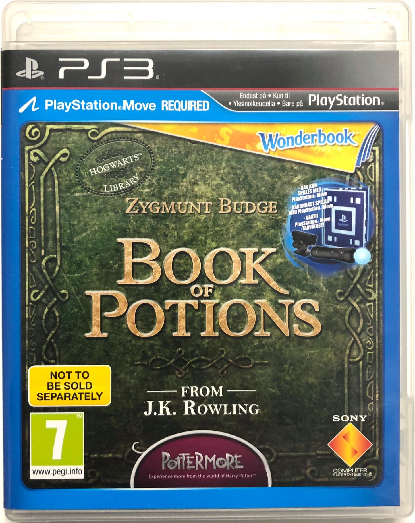 PS3 - Zygmunt Budge: Book of Potions (Game only) - Playstation 3 [used]