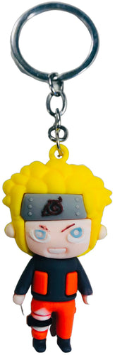 Naruto Rubber Keychain - Naruto Uzumaki