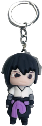 Naruto Rubber Keychain - Sasuke