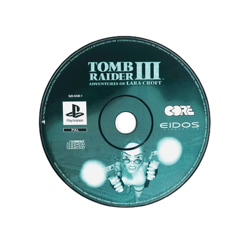 PS1 - Tomb Raider III: Adventures of Lara Croft (Loose) - Playstation 1 [used]