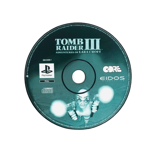 PS1 - Tomb Raider III: Adventures of Lara Croft (Loose) - Playstation 1 [used]