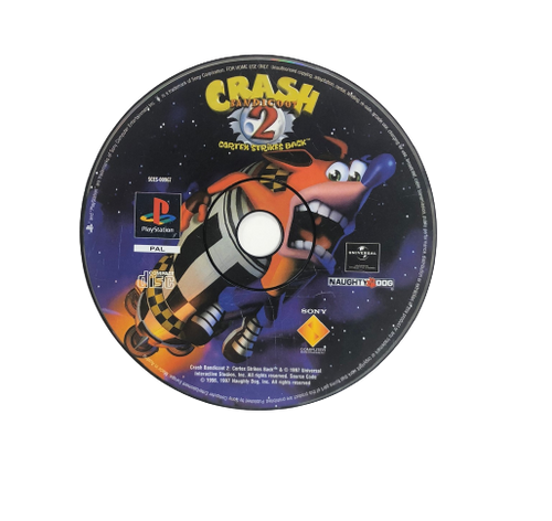 PS1 - Crash Bandicoot 2: Cortex Strikes Back (Loose) - Playstation 1 [used]