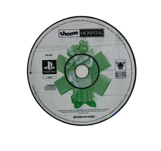 PS1 - Theme Hospital (Loose) - Playstation 1 [used]