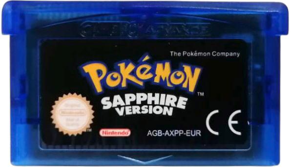 Pokémon Sapphire [repro] - Game Boy Advance