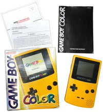 Load image into Gallery viewer, Game Boy Color - Yellow - Complete in box [used]
