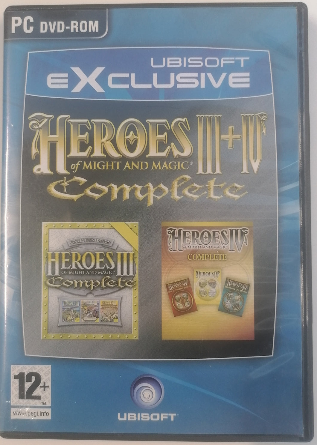 Heroes of Might and Magic III + IV Complete Edition - PC [used]