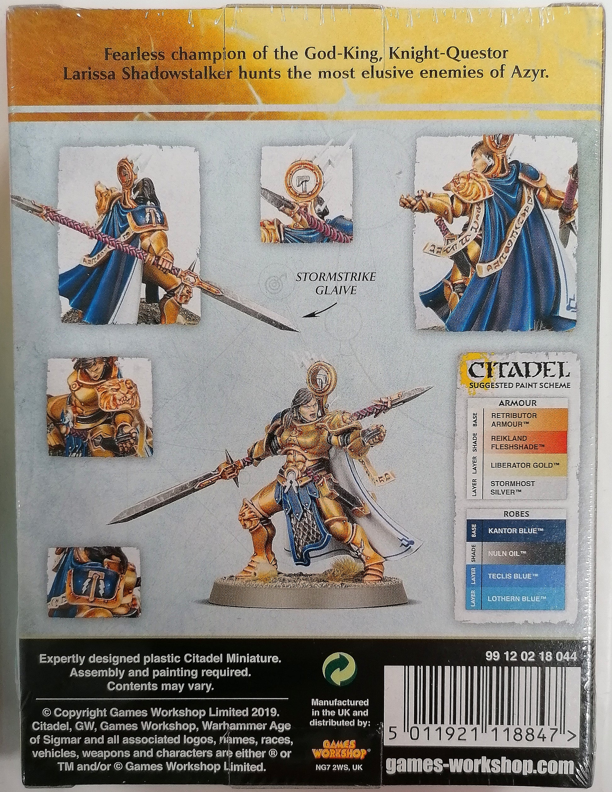 Warhammer: Stormcast Eternals - Knight-Questor Larissa Shadowstalker